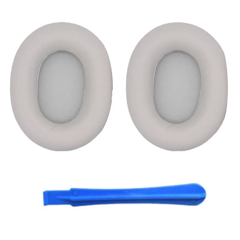 1 Pair For Sony WH-1000XM5 Replacement Earpad Headphone Silicone Ear Cap with Crowbar