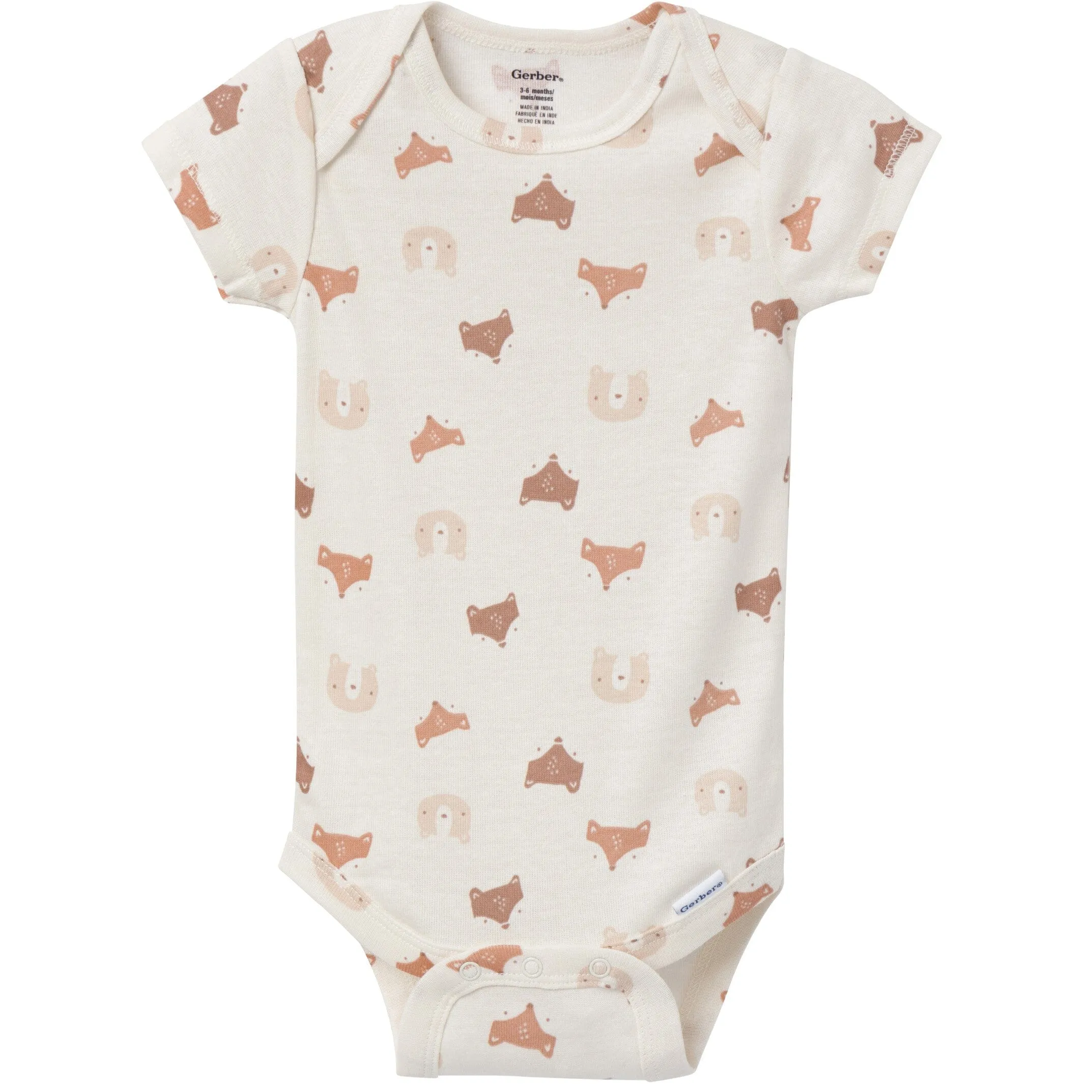 3-Pack Baby Boys Woodland Critters Onesies® Bodysuits