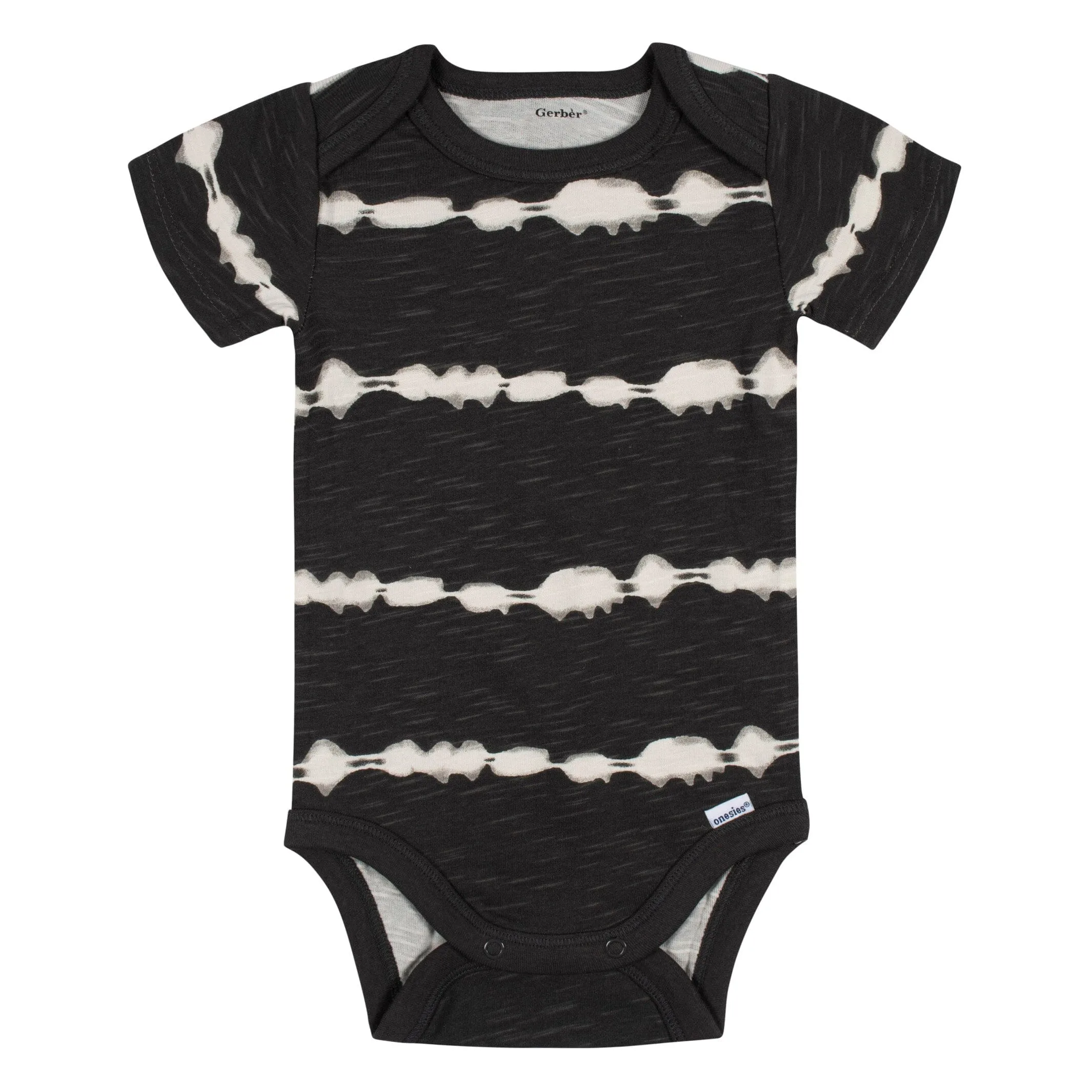 5-Pack Baby Boys Stripes & Camo Short Sleeve Onesies® Bodysuits