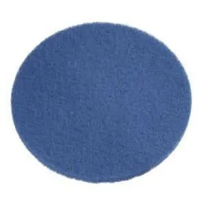 8" Blue Medium Duty Floor Scrubbing Pads - Case of 10