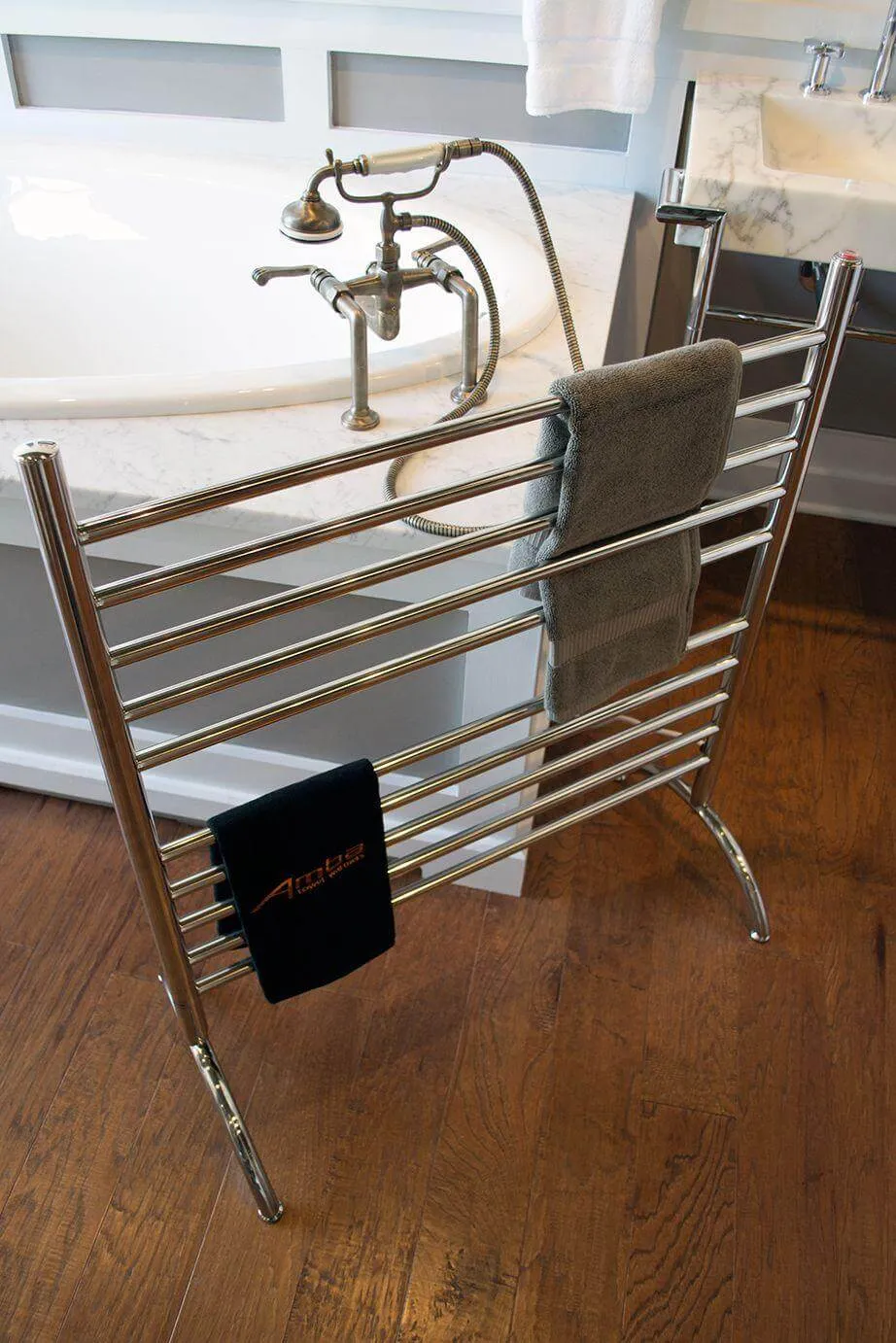 Amba 33" Solo-33 Plug in Freestanding Towel Warmer - 33"w x 38"h