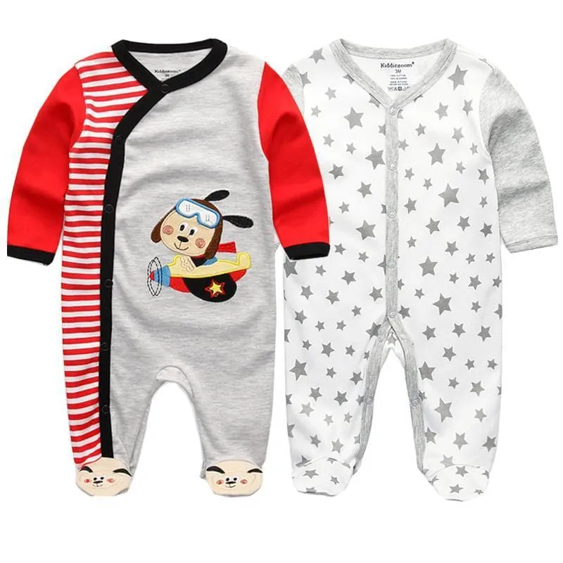 Baby’s Cotton Long Sleeve Jumpsuit