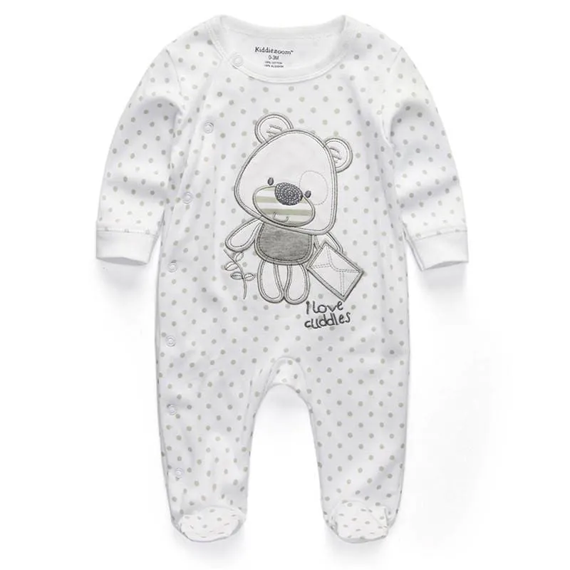 Baby’s Cotton Long Sleeve Jumpsuit