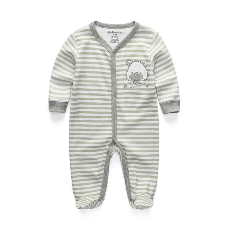 Baby’s Cotton Long Sleeve Jumpsuit