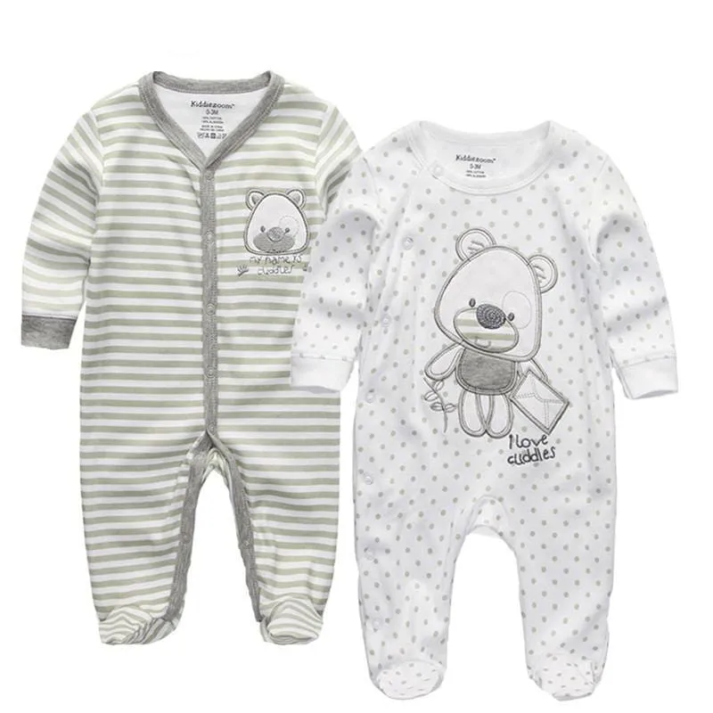 Baby’s Cotton Long Sleeve Jumpsuit