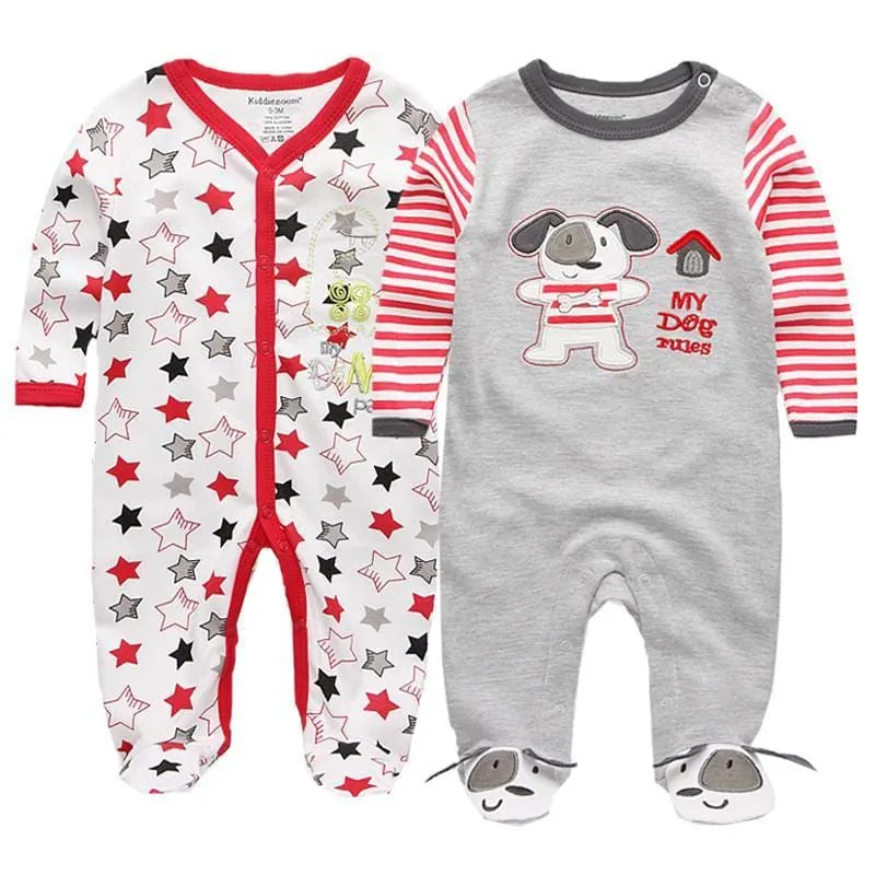 Baby’s Cotton Long Sleeve Jumpsuit