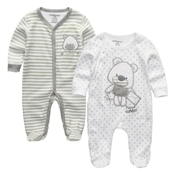 Baby’s Cotton Long Sleeve Jumpsuit