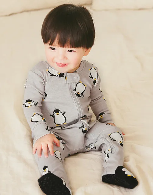 Bebe Penguin Baby Footed Sleepers