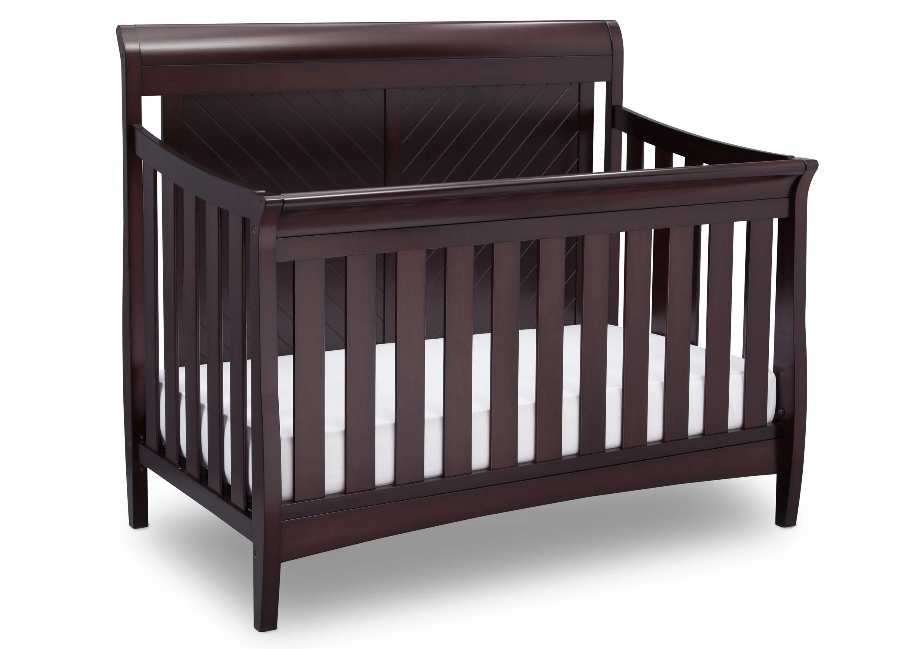 Bennington Elite Sleigh 4-in-1 Convertible Crib