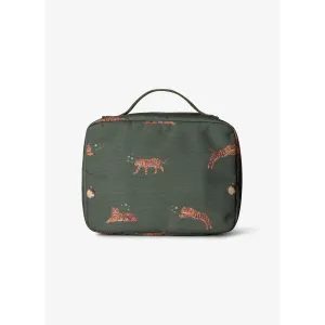 Citron Thermal Square Lunch Bag - Tiger