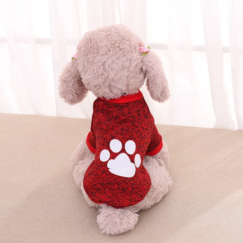 Clothing Pet Clothing Two-legged Sweater Teddy