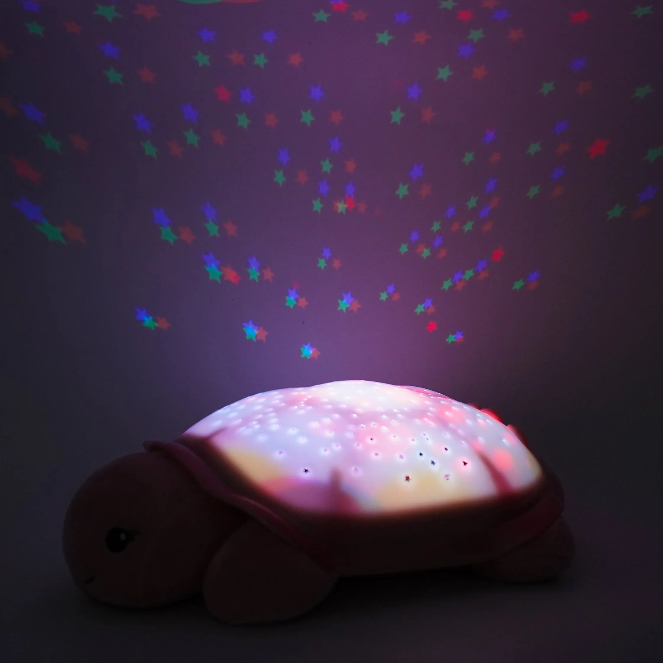 Cloud b -Twinkling Twilight Turtle | Pink Star Projector Nightlight with Soothing Sounds