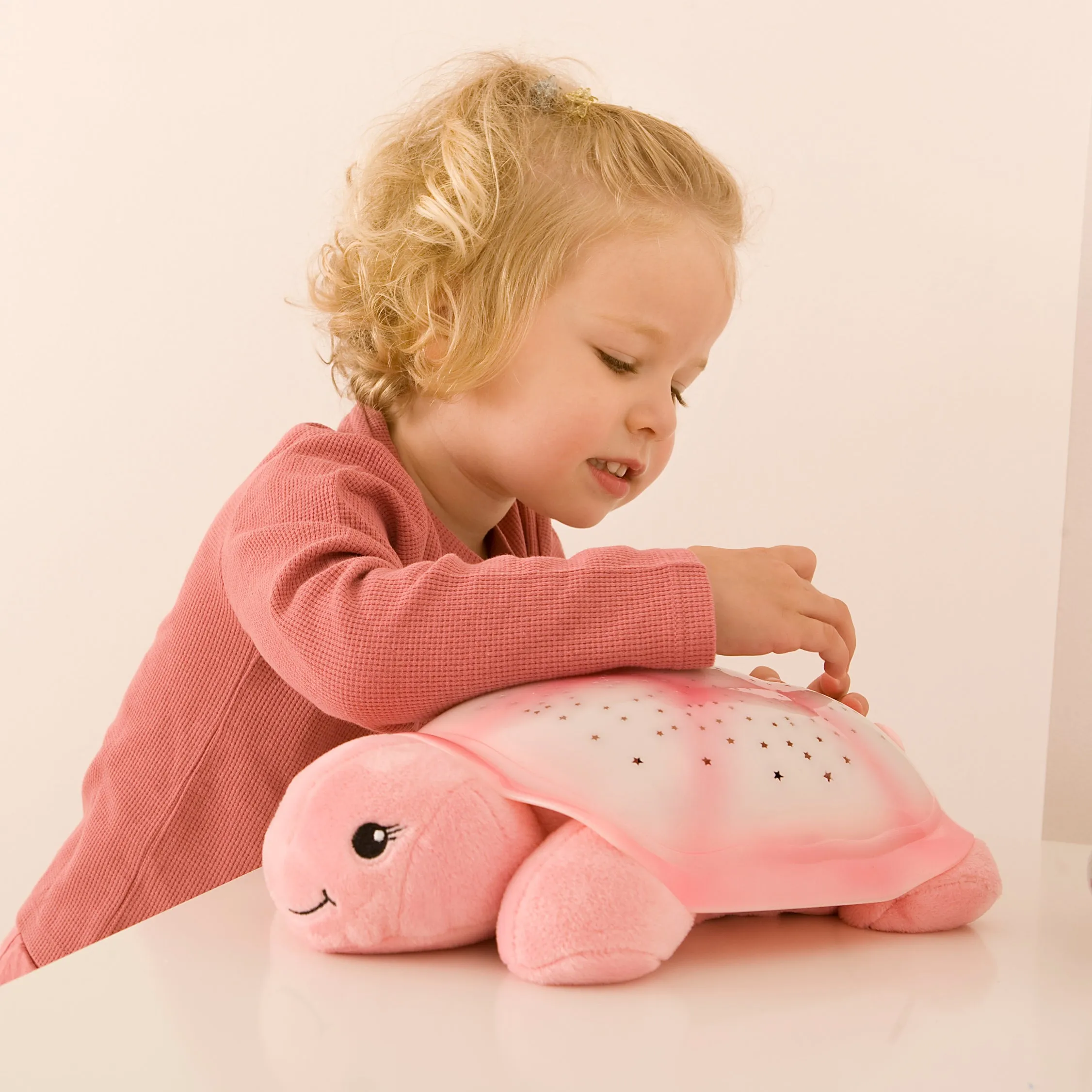 Cloud b -Twinkling Twilight Turtle | Pink Star Projector Nightlight with Soothing Sounds