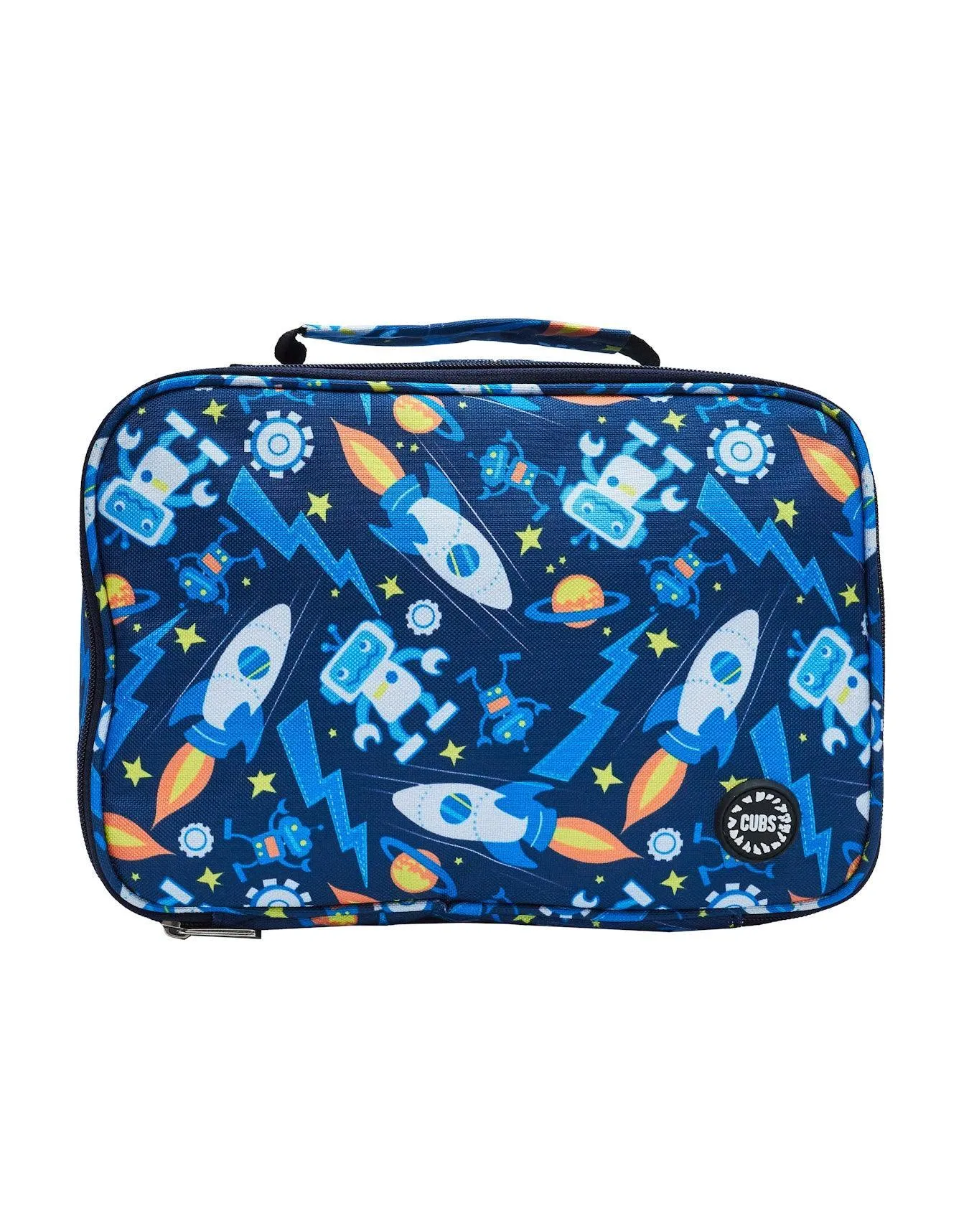 CUBS ROBOT SPACE BIG AND BASIC LUNCH BAG