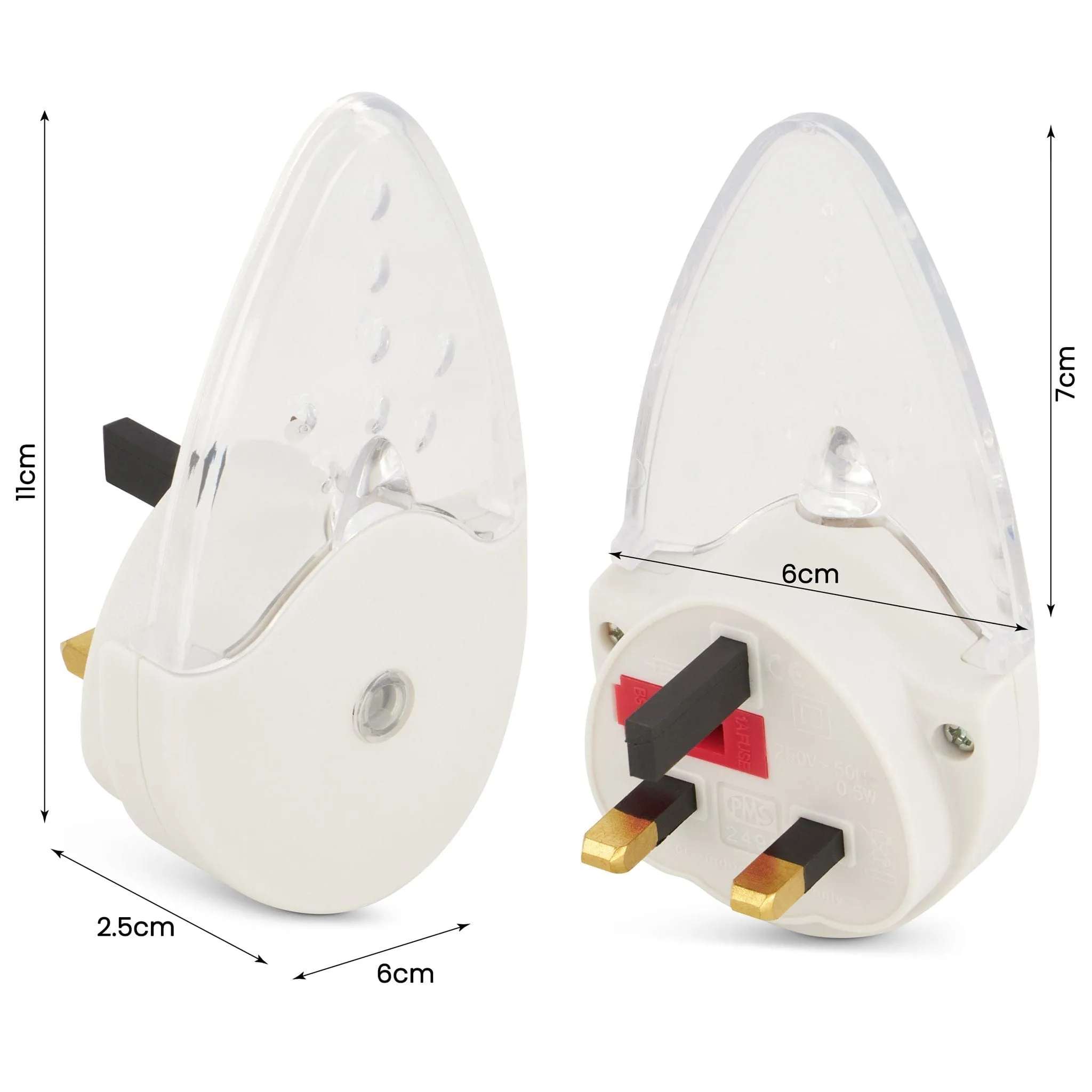 Daewoo Dusk To Dawn Automatic Night Lights - Pack of 2