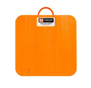 DICA Outrigger Pads 18" x 18" x 1" Medium Duty Orange