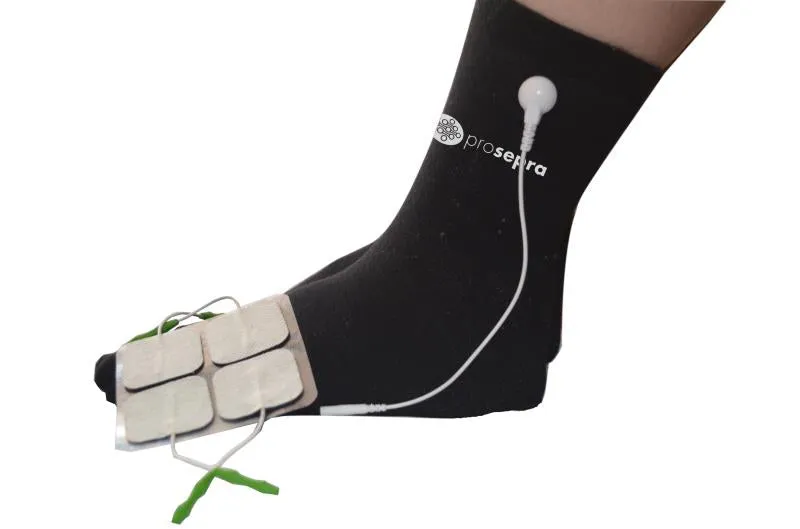 DL003 TENS Socks-Electronic Pulse Massager, socks come either black or white depend on availability