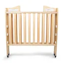 First Essentials Amber Curved Top Mini Portable Folding Crib