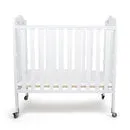 First Essentials Amber Curved Top Mini Portable Folding Crib