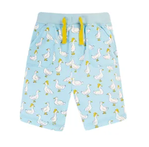 Frugi Aiden Printed Short - Splish Splash Ducks