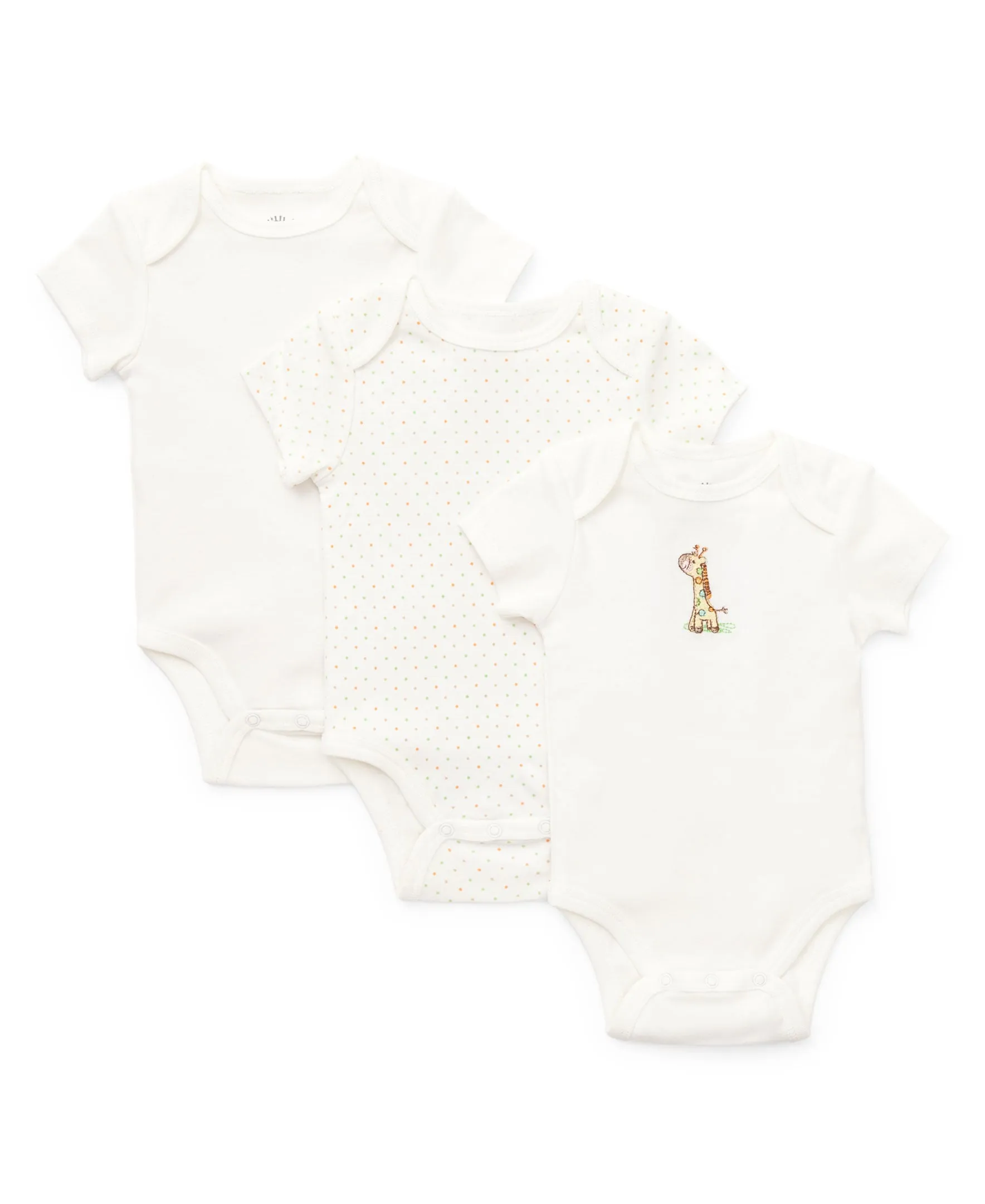 Giraffe 3-Pack Bodysuits