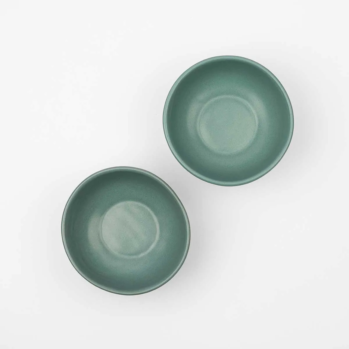 Herb Recycled Ceramic Bowls | Set of 2