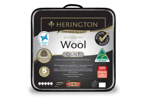 Herington Premium 500gsm Wool Quilt