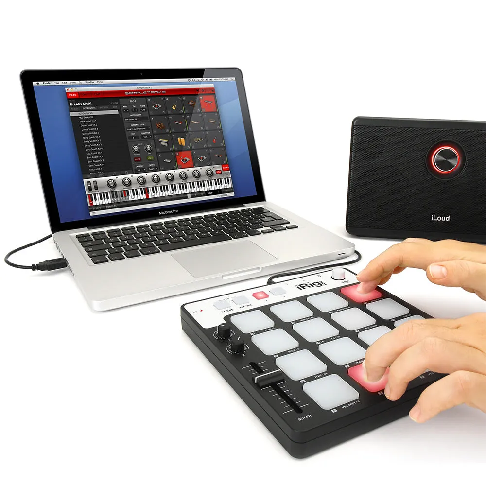 IK Multimedia iRig Pads Midi Groove Controller