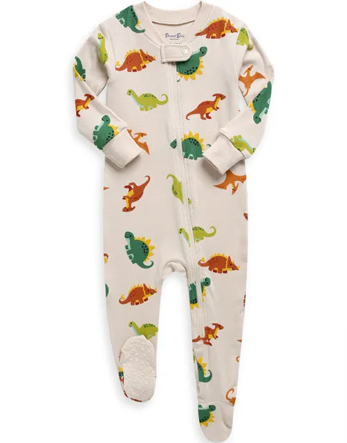 Jurassic Baby Footed Sleepers