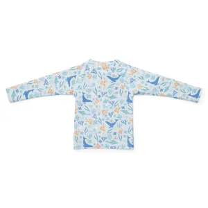 Little Dutch Long-Sleeve Rash Vest - Ocean Dreams Blue