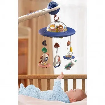 Lucky Baby 3 In 1 Galaxy Musical Mobile W/Remote Control - 2 Color