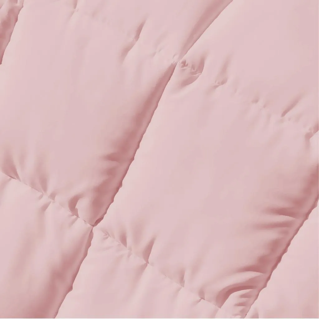 Luxor Australian Made Summer Blush 200GSM Bamboo Blend Quilt Queen