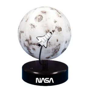 NASA Moon Lamp with Rocket