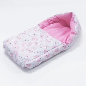 Pink Butterfly Baby Sleeping Bag N Carrier