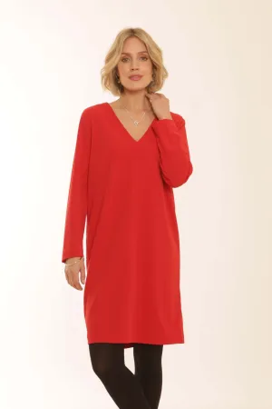 Pomodoro Clothing Solid Cocoon Dress 42353