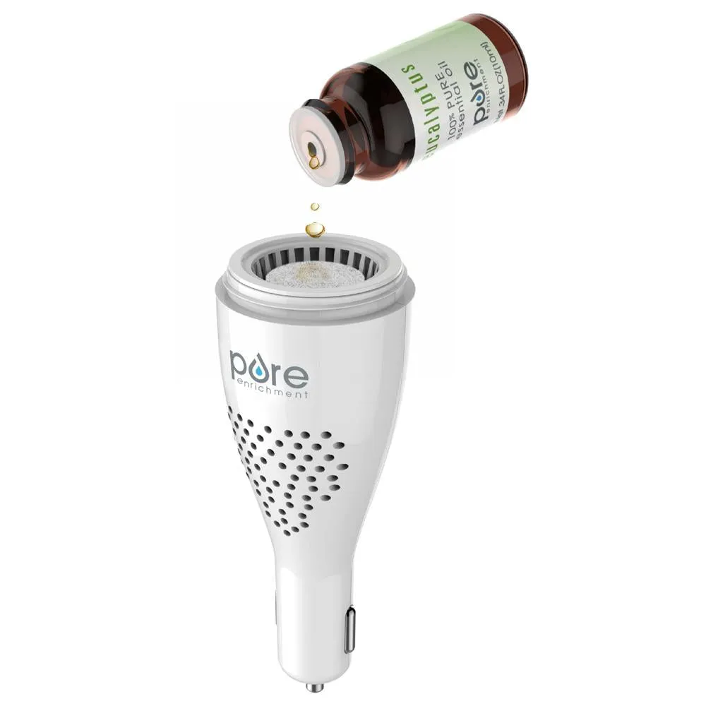 PureSpa™ Auto Oil Diffuser & Car Charger