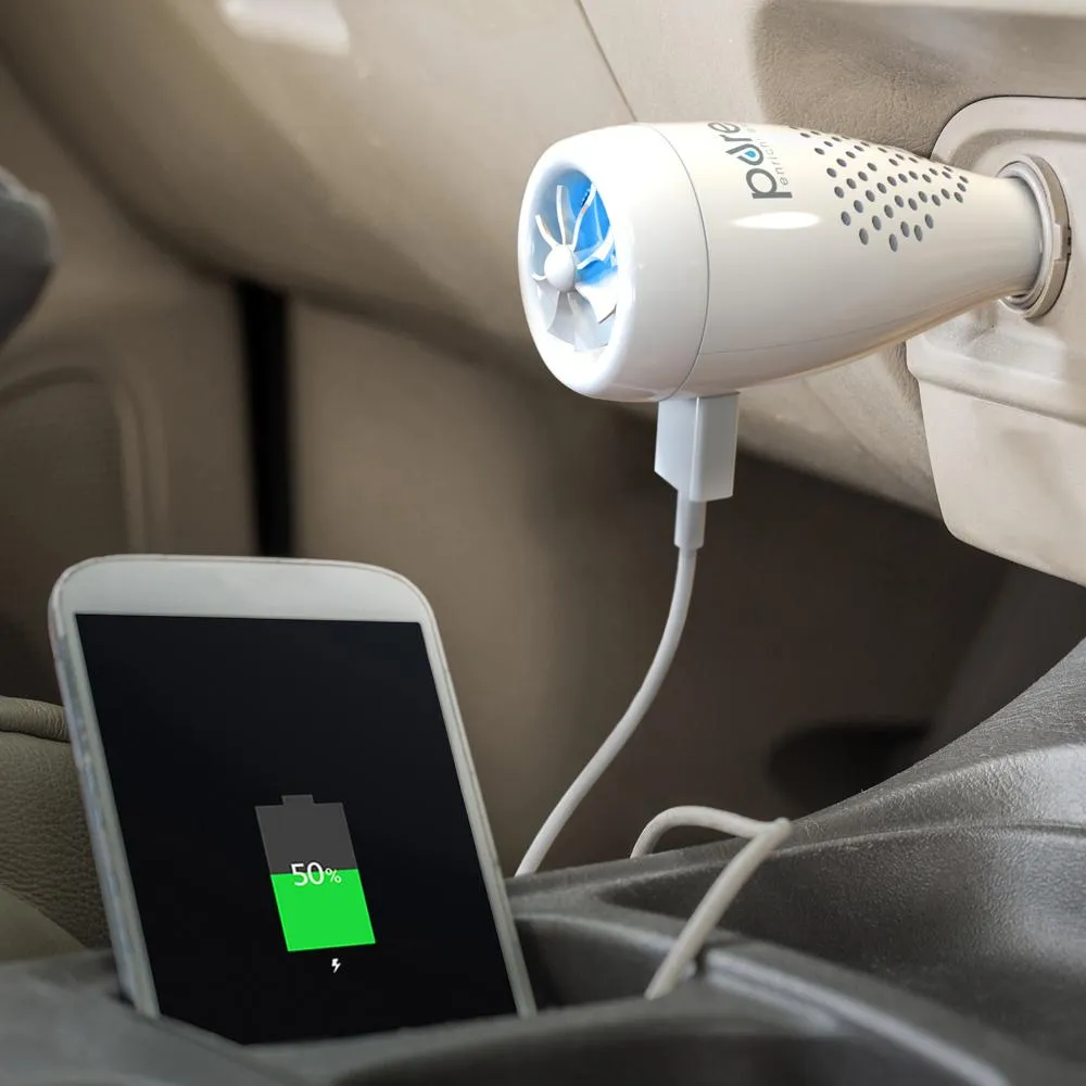 PureSpa™ Auto Oil Diffuser & Car Charger