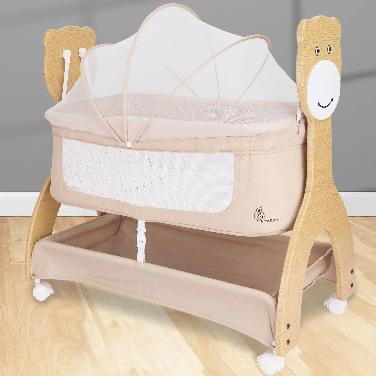 R for Rabbit Lullabies Woodsy Manual Cradle