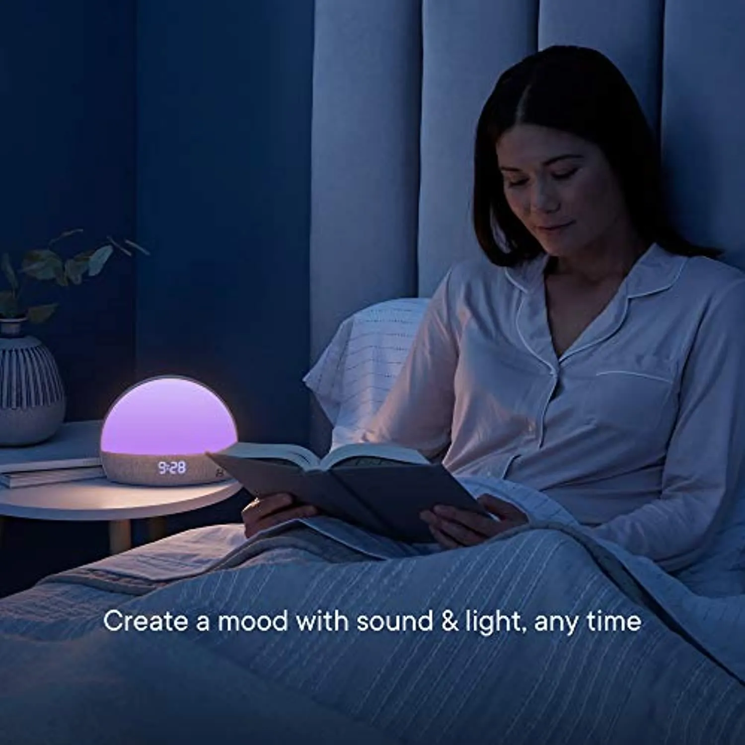 Smart Light, Personal Sleep Routine, Bedside Reading Light, Wind Down Content and Sunrise Alarm Clock for Gentle Wake Up