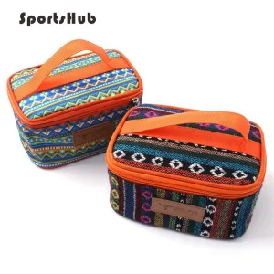 SPORTSHUB 17.5*12.5*10CM Ethnic Style Outdoor Thermal/Cooler Camping Picnic Bags Lunch Bags SES0038