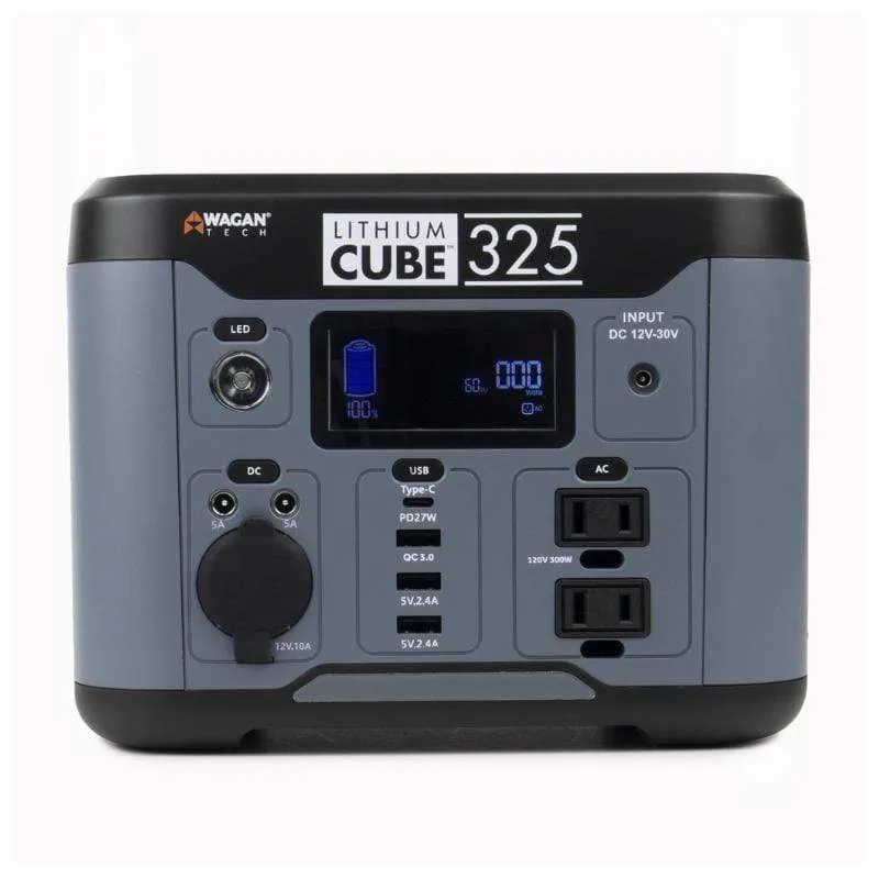 Wagan Lithium Cube 325 Portable Power Station EL8832