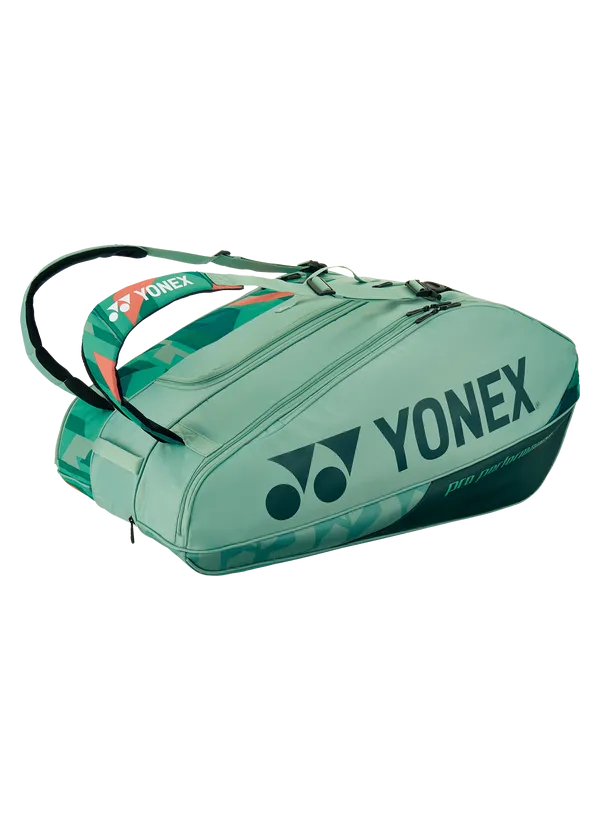 Yonex Pro 12-Racquet Bag WIDE (Olive Green)