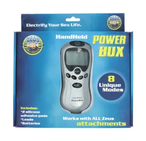 Zeus Electrosex Hand Held Powerbox 8 Modes