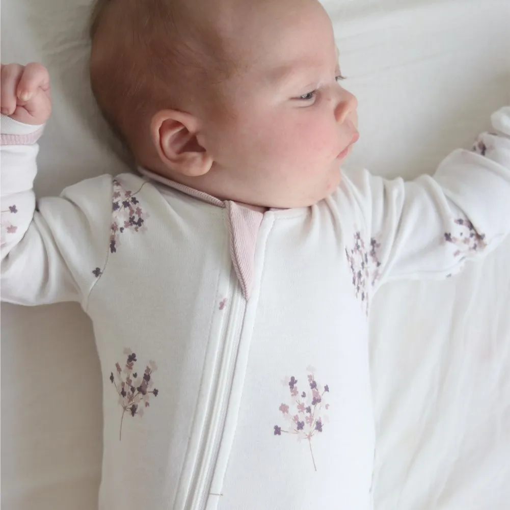 ZippyJamz Organic Cotton Footless Sleeper - Spring Blossom (18-24 Months)