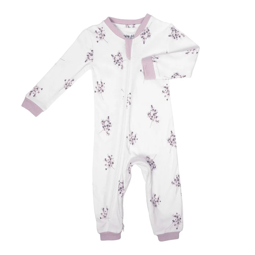 ZippyJamz Organic Cotton Footless Sleeper - Spring Blossom (18-24 Months)