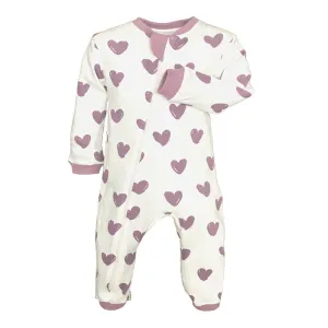 ZippyJamz Organic Cotton Footless Sleeper - Stole My Heart (18-24 Months)