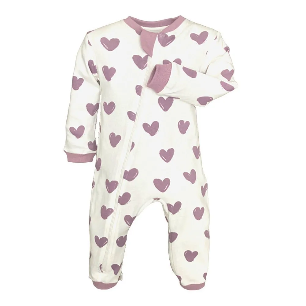 ZippyJamz Organic Cotton Footless Sleeper - Stole My Heart (18-24 Months)